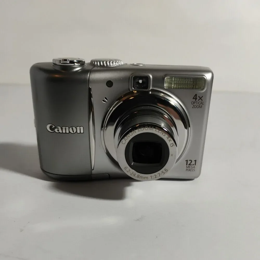 Canon PowerShot A1100IS 12.1 MP Digital Camera With Lowepro Case Tested